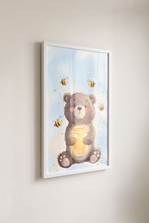 Premium Poster, Sweet Honey Bear