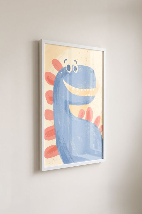 Premium Poster, Happy Dino Friend
