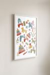 Premium Poster, Playtime Watercolor Whimsy