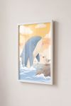 Premium Poster, Whale's Gentle Gaze