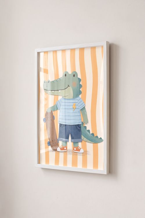 Premium Poster, Skater Gator