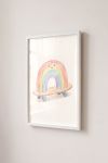 Premium Poster, Happy Rainbow Skater