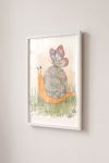 Premium Poster, Whimsical Snail Friend