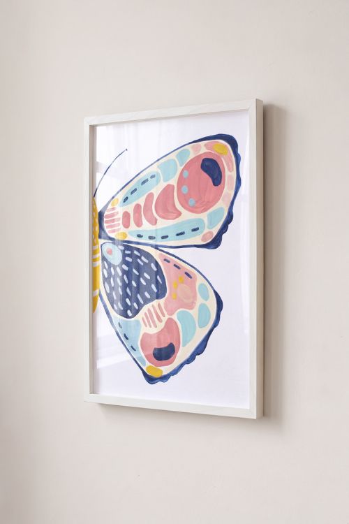Premium Poster, Abstract Butterfly Wing