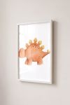 Premium Poster, Sweet Stegosaurus Friend