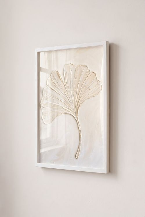 Premium Poster, Ginkgo Textured Relief