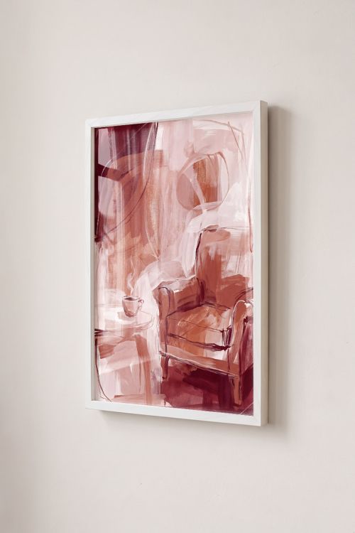 Premium Poster, Cozy Corner Abstract