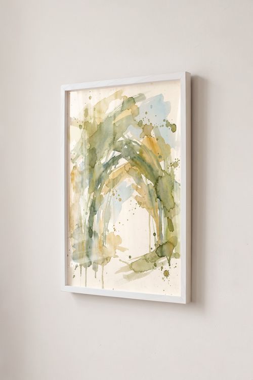 Premium Poster, Earthy Arc Watercolor