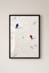 Premium Poster, Powder Day Skiers