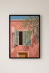 Premium Poster, Mediterranean Palm Shadows