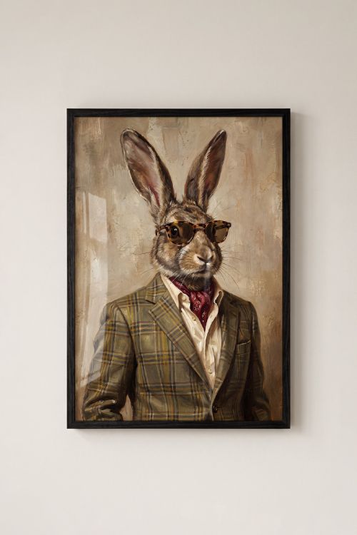 Premium Poster, Dapper Hare