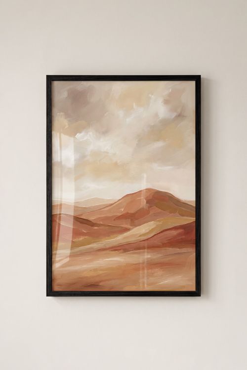 Premium Poster, Desert Hues