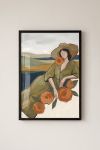Premium Poster, Terracotta Bloom