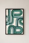 Premium Poster, Emerald Flow