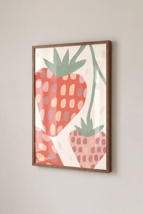 Premium Poster, Sweet Strawberry Dreams