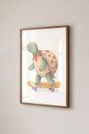 Premium Poster, Skater Turtle
