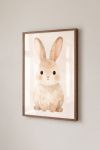 Premium Poster, Sweet Watercolor Bunny