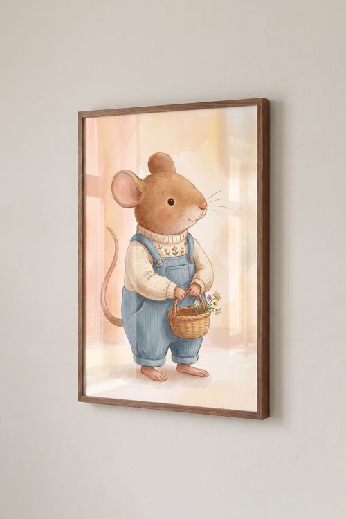 Premium Poster, Little Forager Mouse