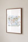 Premium Poster, World of Wonders Map