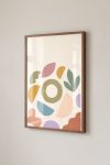 Premium Poster, Organic Shape Collage