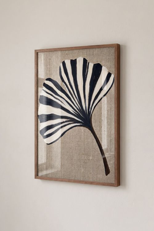 Premium Poster, Ginkgo Stripe