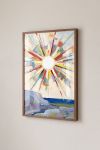 Premium Poster, Radiant Horizon Abstract