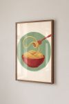 Premium Poster, Spaghetti Swirl Art