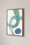 Premium Poster, Teal Flow Serenity