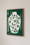 Premium Poster, Emerald Vine Vessel