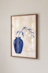 Premium Poster, Indigo Blooms Still Life