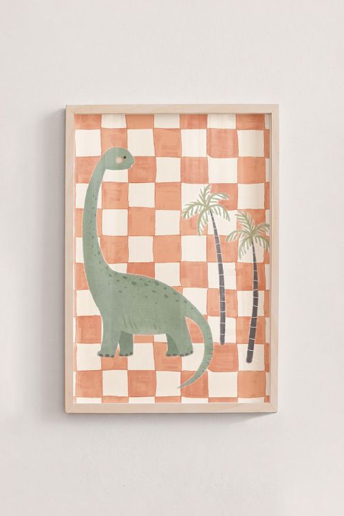 Premium Poster, Gentle Dino Palms