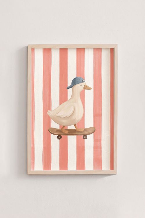 Premium Poster, Skater Duck