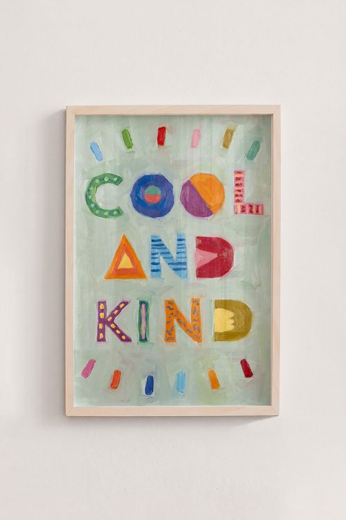 Premium Poster, Cool Kind Kids Art