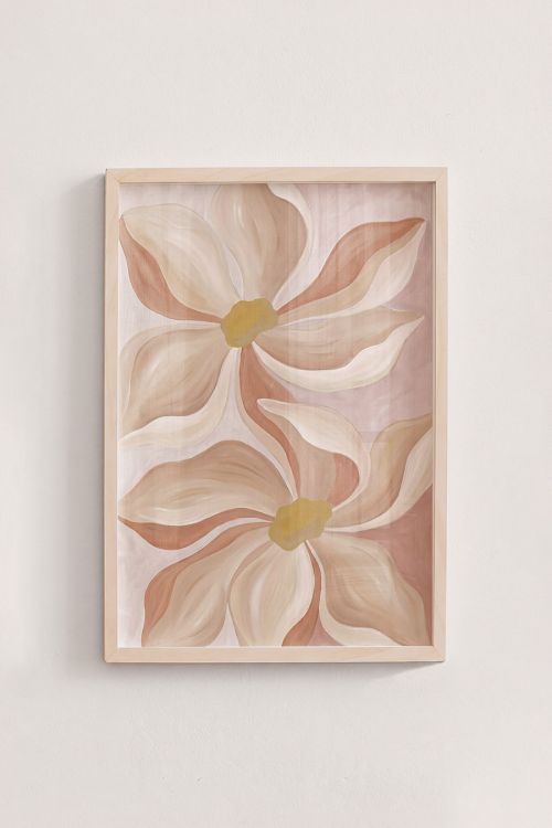Premium Poster, Blush Bloom Duo