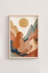 Premium Poster, Mountain Sun Goddess