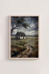 Premium Poster, Stormy Path Home