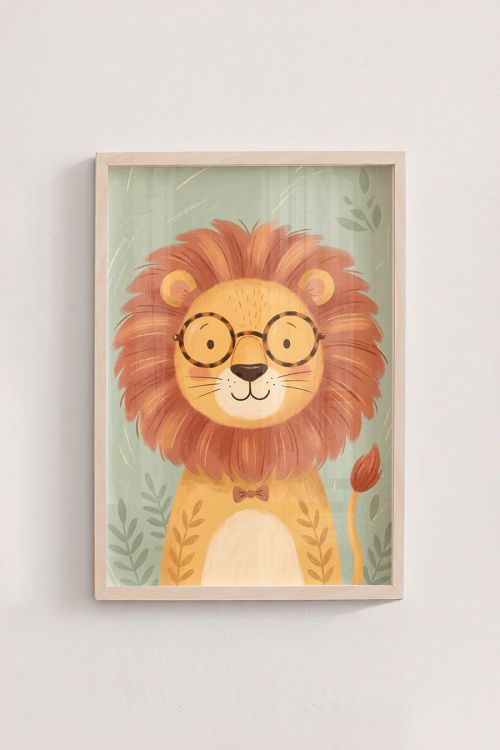Premium Poster, Dapper Lion Cub