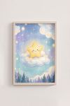 Premium Poster, Dreamy Star Cloud