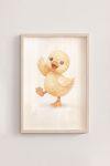 Premium Poster, Sweet Waving Duckling