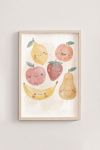 Premium Poster, Happy Fruity Friends