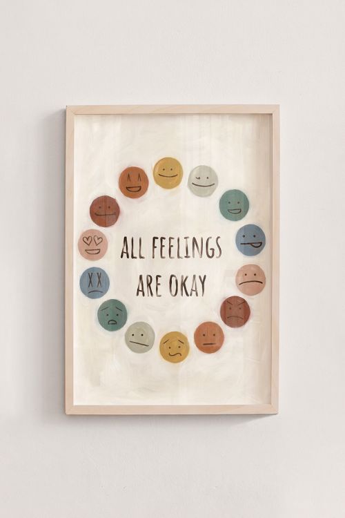 Premium Poster, All Feelings Circle