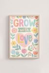 Premium Poster, Grow With Love Garden