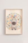 Premium Poster, Rainbow Mane Zebra Dreams