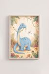Premium Poster, Gentle Dino Jungle Friend