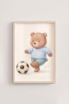 Premium Poster, Little Bear's Soccer