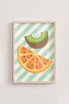 Premium Poster, Happy Fruit Slices