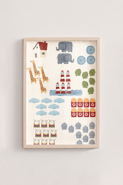 Premium Poster, Counting Adventures Print