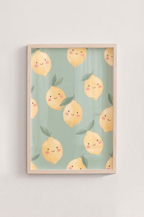 Premium Poster, Sweet Lemon Smiles