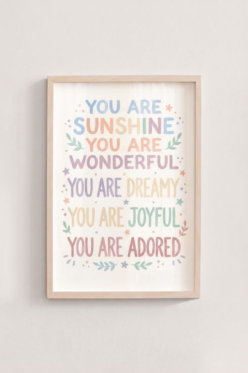 Premium Poster, You Are Sunshine