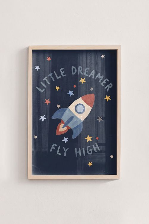 Premium Poster, Little Dreamer Rocket